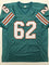 Autographed/Signed Jim Langer"HOF 87" Miami Teal Football Jersey JSA COA - 757 Sports Collectibles