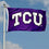 TCU Horned Frogs Large TCU Logo 3x5 College Flag - 757 Sports Collectibles