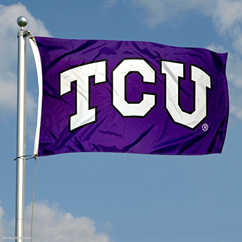 TCU Horned Frogs Large TCU Logo 3x5 College Flag - 757 Sports Collectibles