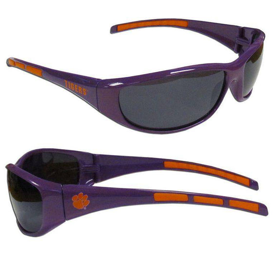 Clemson Tigers Sunglasses - Wrap (CDG) - 757 Sports Collectibles