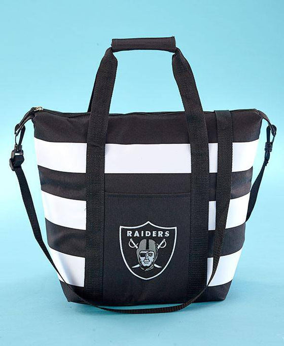 NFL Oakland Raiders Oversized Cooler Tote with Removable Strap - 757 Sports Collectibles