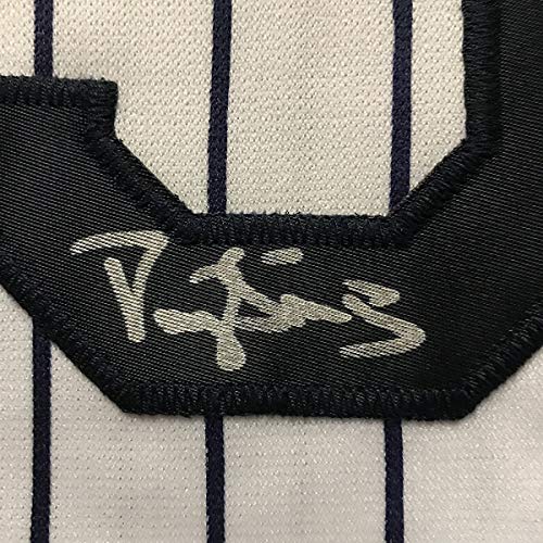 Autographed/Signed Darryl Strawberry New York Pinstripe Baseball Jersey JSA COA - 757 Sports Collectibles