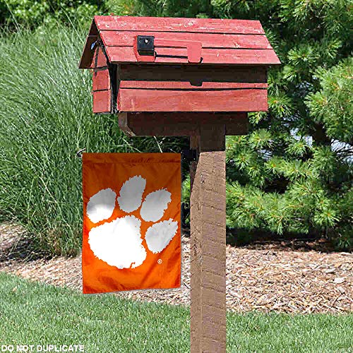 College Flags & Banners Co. Clemson Tigers Garden Flag - 757 Sports Collectibles