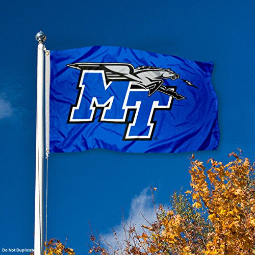 Middle Tennessee State Blue Raiders MTSU University Large College Flag - 757 Sports Collectibles