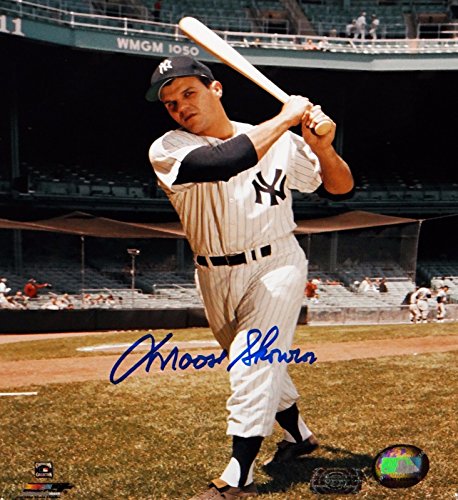 Moose Skowron Autographed 8x10 NY Yankees Batting Stance Photo-MLB Auth - 757 Sports Collectibles