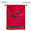 Arkansas Razorbacks Banner with Hanging Pole - 757 Sports Collectibles