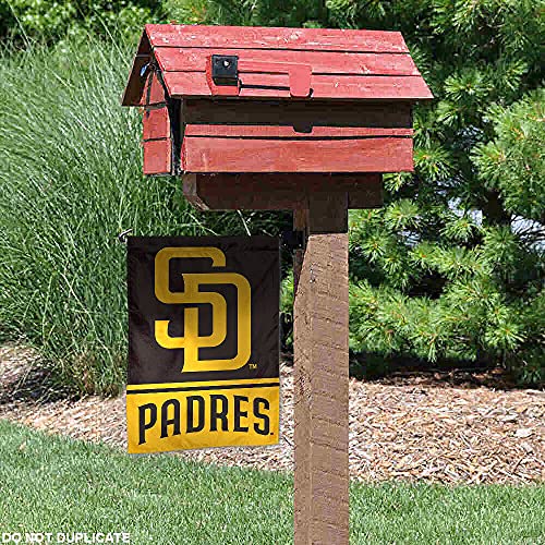 WinCraft San Diego Padres Double Sided Garden Flag - 757 Sports Collectibles