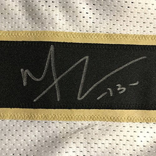 Autographed/Signed Michael Thomas New Orleans White Football Jersey JSA COA - 757 Sports Collectibles