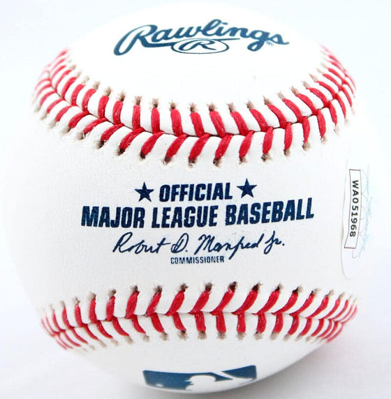 Bill Mazeroski Autographed Rawlings OML Baseball W/HOF-JSA W Blue - 757 Sports Collectibles