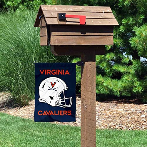 Virginia Cavaliers Football Helmet Garden Yard Flag - 757 Sports Collectibles