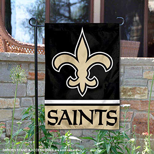 WinCraft New Orleans Saints Double Sided Garden Flag - 757 Sports Collectibles