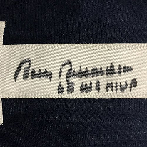 Framed Autographed/Signed Bobby Richardson"60 WS MVP" 33x42 New York Blue Baseball Jersey JSA COA - 757 Sports Collectibles