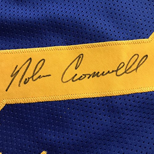 Autographed/Signed Nolan Cromwell Los Angeles LA Blue Football Jersey JSA COA - 757 Sports Collectibles