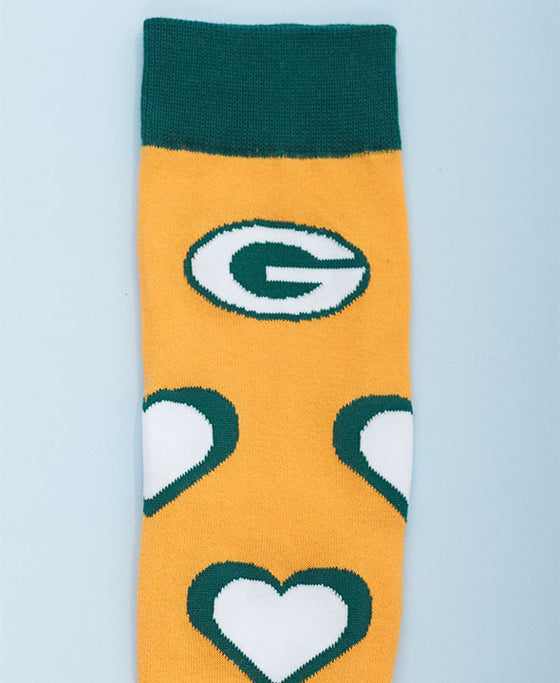 Women's NFL Knee-High Socks-Green Bay Packers