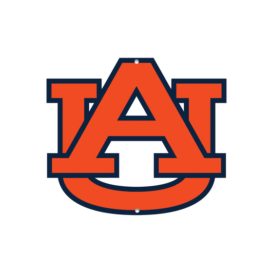 Auburn Tigers Laser Cut Steel Logo Spirit Size-AU Orange