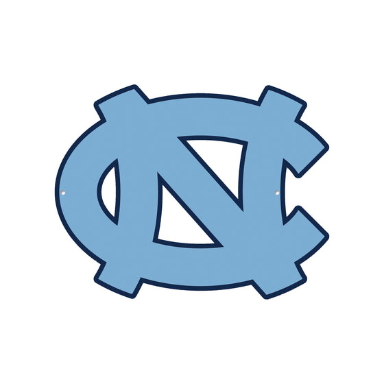 North Carolina Tar Heels Laser Cut Steel Logo Spirit Size-Primary Logo