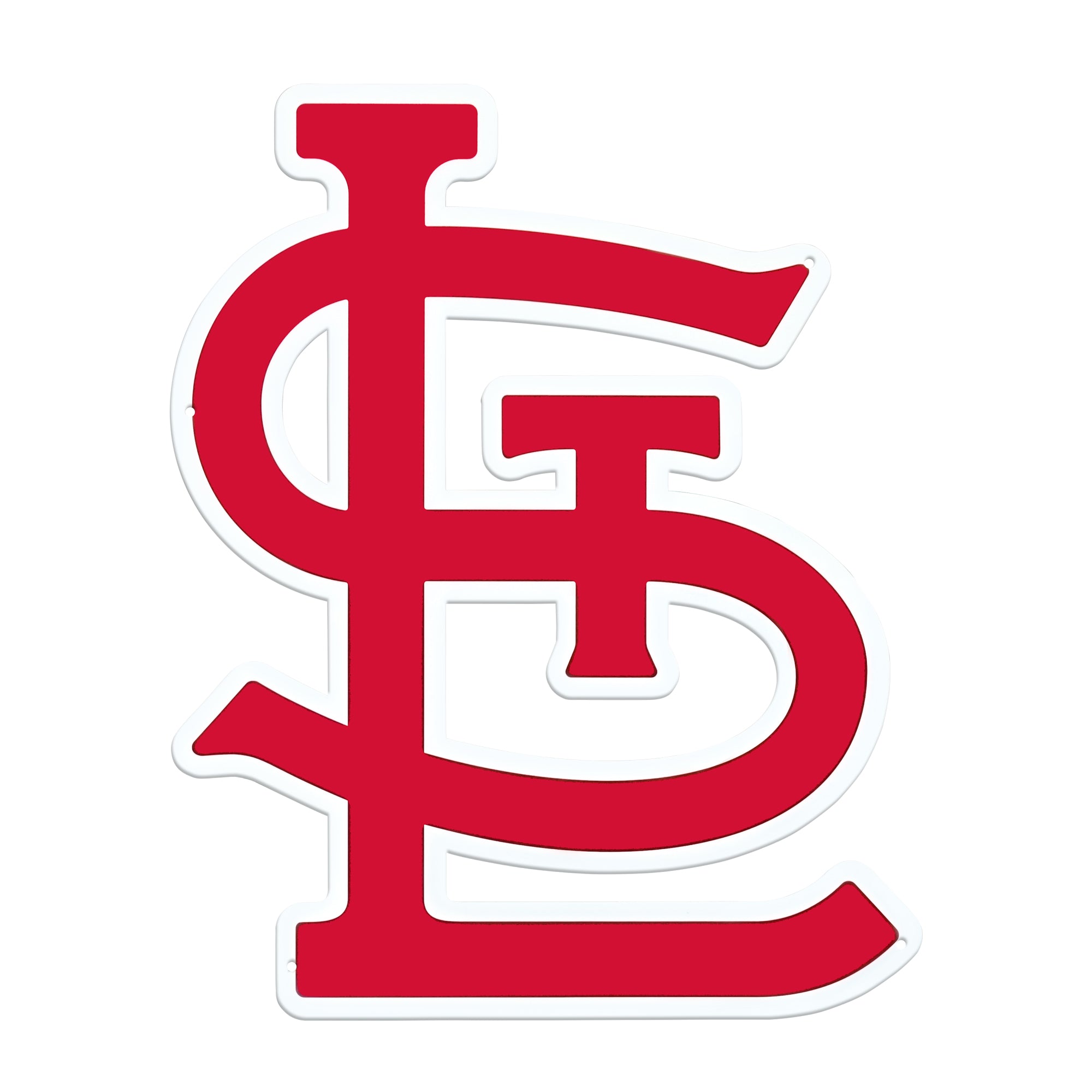 St Louis Cardinals Laser Cut Steel Logo Statement Size-Primary STL Logo ...