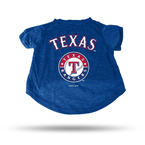 Texas Rangers Pet Tee Shirt Size M (CDG) - 757 Sports Collectibles