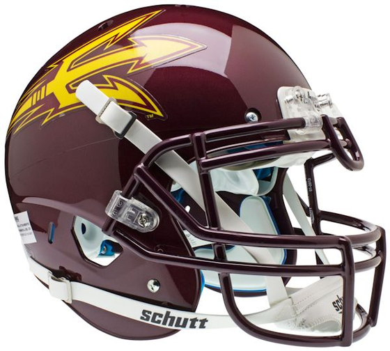 East Carolina Pirates College Football Collectible Schutt Mini Helmet -  Picture Inside - FANZ Collectibles