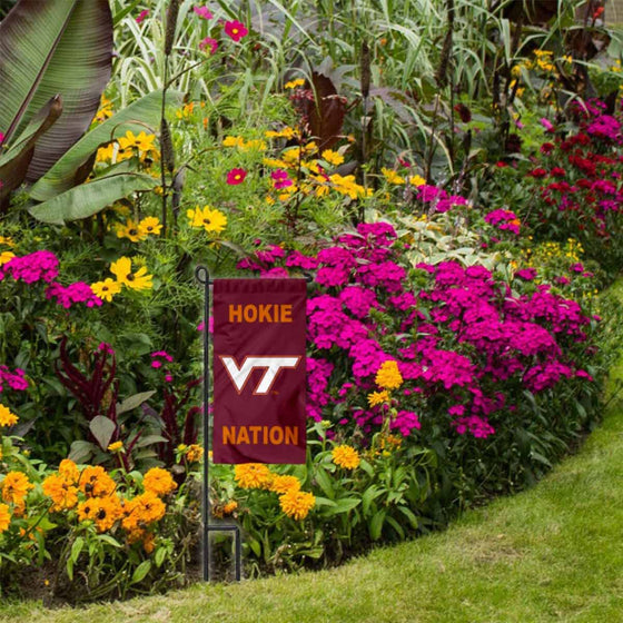 Virginia Tech Hokies Mini Garden and Flower Pot Flag Topper - 757 Sports Collectibles