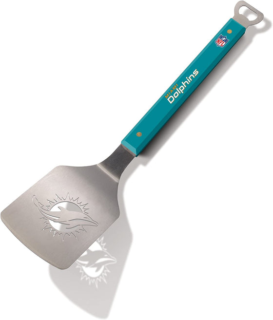 YouTheFan NFL 18" Stainless Steel Sportula (Spatula) with Bottle Opener