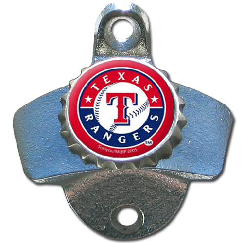 Texas Rangers Wall Mounted Bottle Opener