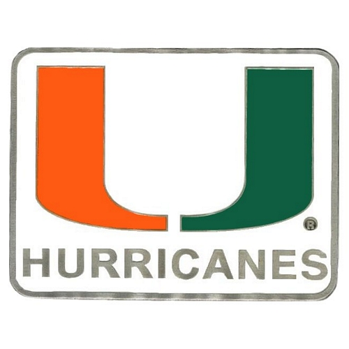 Miami Hurricanes NCAA Hitch Cover