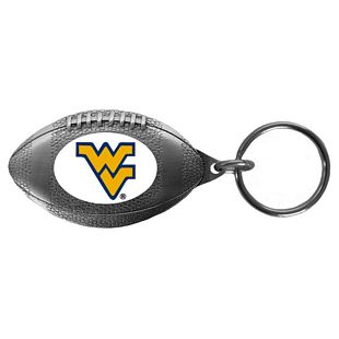 West Virginia Mountaineers Pewter Key Ring