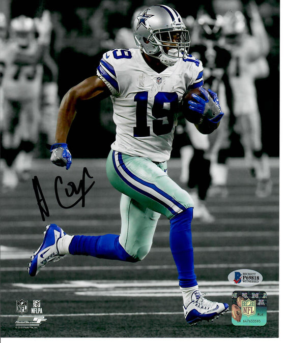 Dallas Cowboys Amari Cooper Signed Auto 8x10 Photo BAS COA - 757 Sports Collectibles