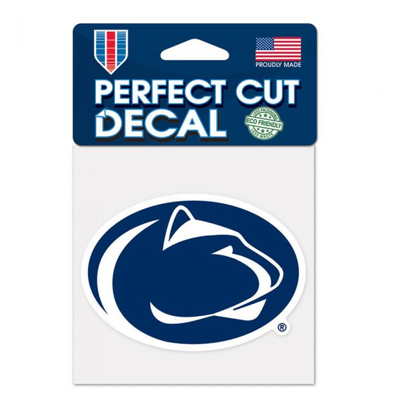 PENN STATE NITTANY LIONS PERFECT CUT COLOR DECAL 4" X 4" - 757 Sports Collectibles