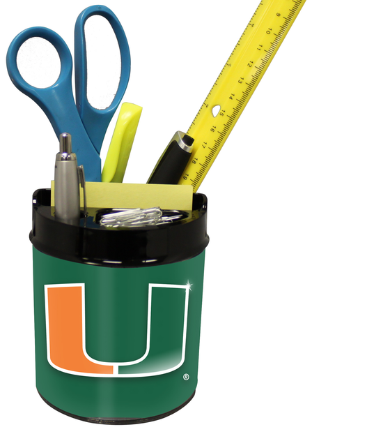 Miami Hurricanes Small Desk Caddy