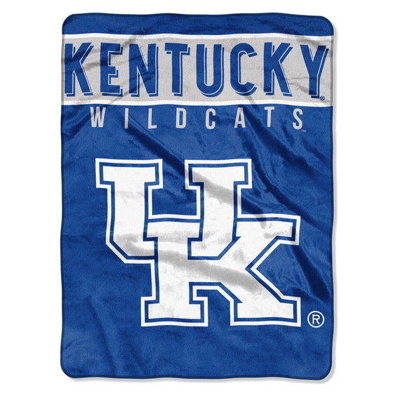 Kentucky Wildcats Blanket 60x80 Raschel Basic Design (CDG) - 757 Sports Collectibles