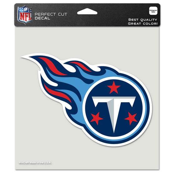 Tennessee Titans 8x8 Perfect Cut Decal