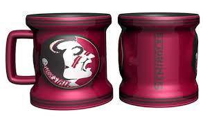 Florida State Seminoles Shot Glass - Sculpted Mini Mug - New Logo (CDG) - 757 Sports Collectibles