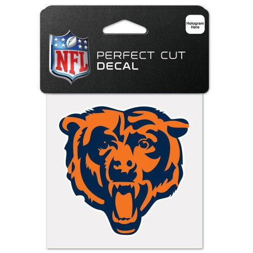 Chicago Bears 4x4 Perfect Cut Decal