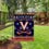 Rico Industries NCAA Virginia Cavaliers Winter/Snowflake 13" x 18" Double Sided Garden Flag - 757 Sports Collectibles