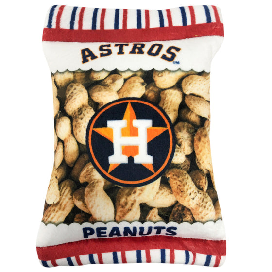 Houston Astros Peanut Bag Toy by Pets First
