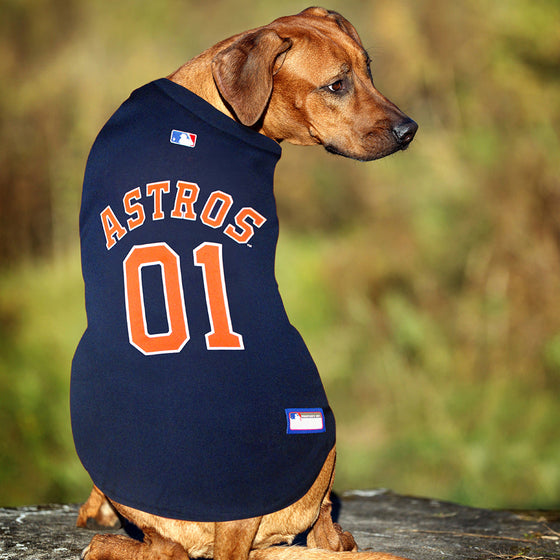 Houston astros dog jersey top