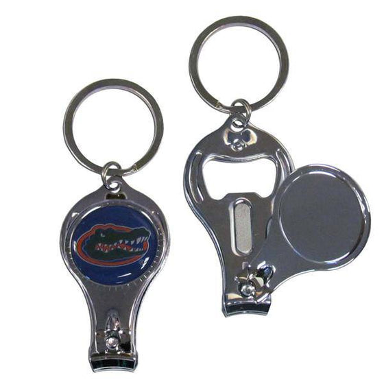 Florida Gators Nail Care/Bottle Opener Key Chain (SSKG) - 757 Sports Collectibles