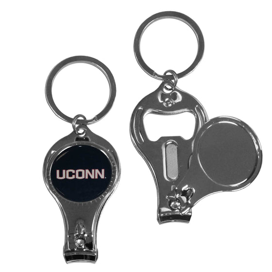 UCONN Huskies Nail Care/Bottle Opener Key Chain (SSKG) - 757 Sports Collectibles