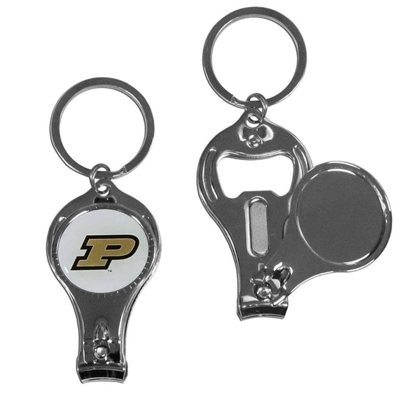 Purdue Boilermakers Nail Care/Bottle Opener Key Chain (SSKG) - 757 Sports Collectibles