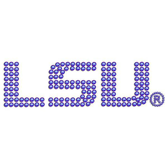 LSU Tigers Bling Decal (SSKG) - 757 Sports Collectibles