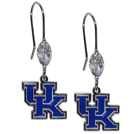 Kentucky Wildcats Crystal Dangle Earrings (SSKG) - 757 Sports Collectibles