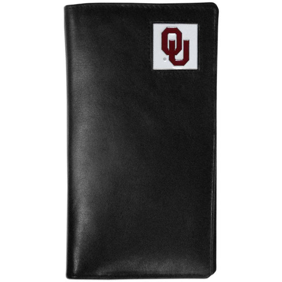 Oklahoma Sooners Leather Tall Wallet (SSKG) - 757 Sports Collectibles