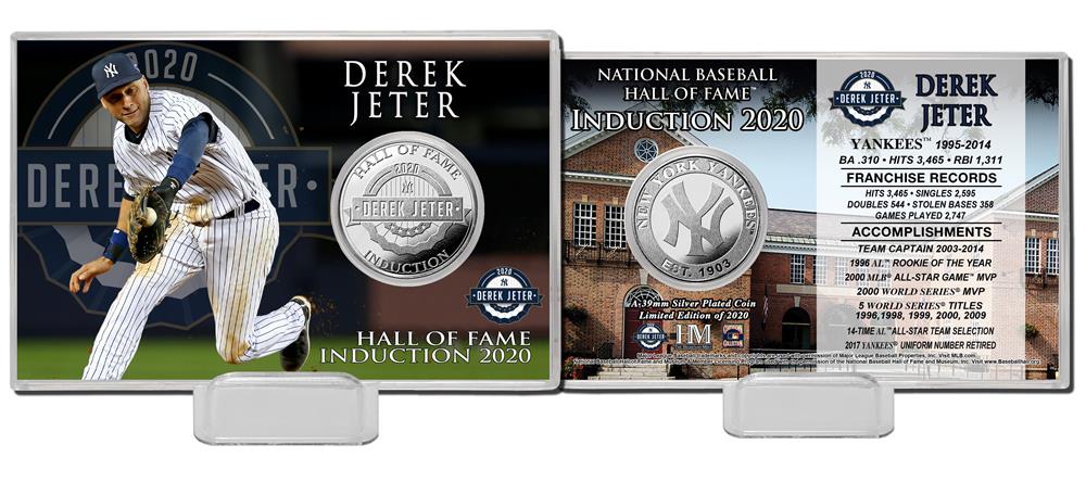 DEREK JETER HALL OF FAME LIMITED COLLECTORS EDITION SCULPTURE at