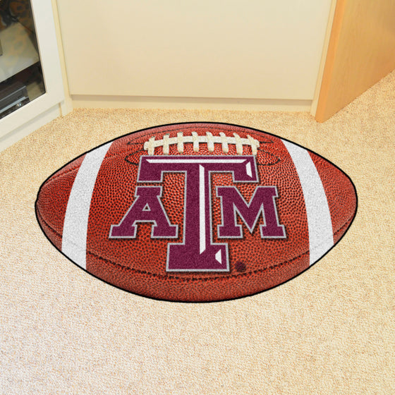 Texas A&M Aggies Football Rug - 20.5in. x 32.5in.