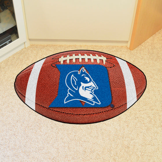 Duke Blue Devils Football Rug - 20.5in. x 32.5in., Devil Logo