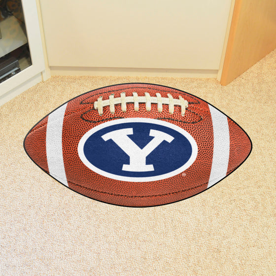 BYU Cougars Football Rug - 20.5in. x 32.5in.