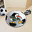 Miami Hurricanes Soccer Ball Rug - 27in. Diameter, Sebastian the Ibis