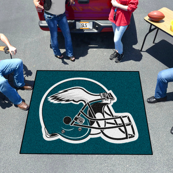 Philadelphia Eagles Tailgater Rug - 5ft. x 6ft., Helmet Logo